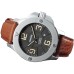 Parnis 47mm Military Japan Automatic Mechanical Watches Luxury Sapphire Crystal Leather Band Casual Mens Watch PAR83001