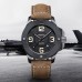 Parnis 47mm Military Japan Automatic Mechanical Watches Luxury Sapphire Crystal Leather Band Casual Mens Watch PAR83002