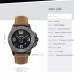 Parnis 47mm Military Japan Automatic Mechanical Watches Luxury Sapphire Crystal Leather Band Casual Mens Watch PAR83002