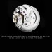 Parnis 44mm Case Japan Automatic Watch  Luminous Design Brand Genuine Leather Watchband Automatic Mechanical Mens Watch PAR83007