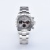 Parnis 39mm Silver Case Quartz Chronograph Sapphire Crystal Men's Stainless Steel Watches Japan Movement 2021 With Box Gift PAR01006 Parnis 39mm Silver Case Quartz Chronograph Sapphire Crystal Men's Stainless Steel Watches Japan Movement 2021 With Box Gift PAR01006