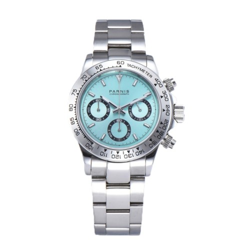 Parnis Top Brand New Men Quartz Wristwatch Luxury Sapphire Glass Sports Watch Steel Strap Chronograph Relogio With Box Gift PAR01008 Parnis Top Brand New Men Quartz Wristwatch Luxury Sapphire Glass Sports Watch Steel Strap Chronograph Relogio With Box Gift PAR01008