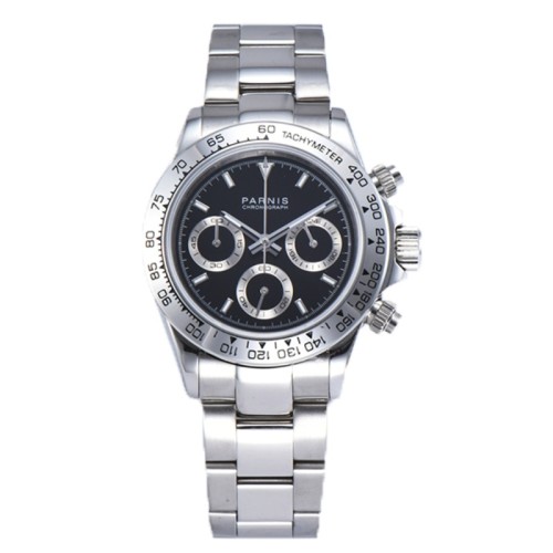 Parnis 39mm Dial Watches Men Quartz Pilot Chronograph Luxury Business Sapphire Crystal Watch Relogio Masculino 2021 With Box PAR01011 Parnis 39mm Dial Watches Men Quartz Pilot Chronograph Luxury Business Sapphire Crystal Watch Relogio Masculino 2021 With Box PAR01011