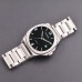 Parnis 40mm Black Dial Stainless Steel Case Classic 21 Jewels Japan Automatic Movement Wrist Watch Sapphire Crystal Mens Watch PAR03002