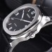 Parnis Black Dial Japan Automatic Stainless Steel Case Sapphire Crystal Mechanical Mens Watch PAR03006