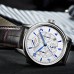 Parnis 43mm Automatic Watch Moon Phase Power Reserve Men Luxury Brand Top Japan Mechanical Winder Watches Casual Mens Watch PAR66007 Parnis 43mm Automatic Watch Moon Phase Power Reserve Men Luxury Brand Top Japan Mechanical Winder Watches Casual Mens Watch PAR66007