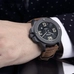 Parnis 47mm Military Japan Automatic Mechanical Watches Luxury Sapphire Crystal Leather Band Casual Mens Watch PAR83002