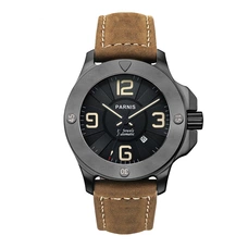 Parnis 47mm Military Japan Automatic Mechanical Watches Luxury Sapphire Crystal Leather Band Casual Mens Watch PAR83002
