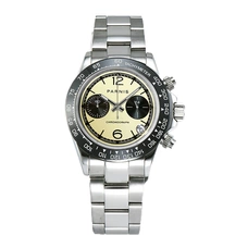 Parnis 39mm Case Men Quartz Watch Waterproof Sapphire Glass WristWatch Chronograph VK63 Movement 2021 Top Luxury Brand PAR01016