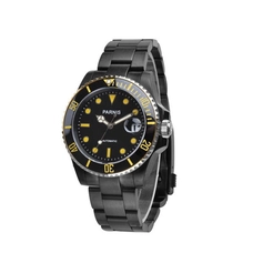Parnis 40mm Black PVD Case Sapphire Glass Japan Movement Automatic Mens Watch PAR96003V