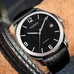 Parnis Black Dial Japan Automatic Stainless Steel Case Sapphire Crystal Mechanical Mens Watch PAR03006