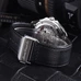 Parnis Black Dial Japan Automatic Stainless Steel Case Sapphire Crystal Mechanical Mens Watch PAR03006