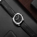 Parnis Black Dial Japan Automatic Stainless Steel Case Sapphire Crystal Mechanical Mens Watch PAR03006