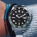 Parnis 40mm Black Green Bezel Mechanical Watches Green GMT Sapphire Crystal Automatic Calendar Men's Wristwatch PAR93014G