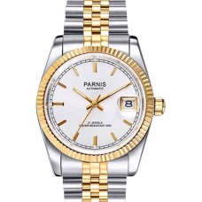 Parnis 36mm Parnis Sapphire Glass 21 Jewels Miyota Luminous Automatic Men Watch PAR98003
