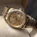 Parnis Automatic Mechanical Men's Watch Gold Men Women Elegant Calendar Stainless Bracelet Watches Men's Watch PAR98004