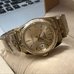 Parnis Automatic Mechanical Men's Watch Gold Men Women Elegant Calendar Stainless Bracelet Watches Men's Watch PAR98004