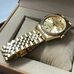 Parnis Automatic Mechanical Men's Watch Gold Men Women Elegant Calendar Stainless Bracelet Watches Men's Watch PAR98004