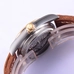 Parnis 36mm Silver Dial Men's Mechanical Automatic Watch Sapphire Crystal Leather Strap Watches 21 Jewels PAR98018