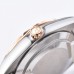 Parnis 39.5mm Black Dial Automatic Mechanical Men's Watches Calendar Japan Movement Rose Gold Bezel Men Watch PAR88012