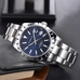 Parnis 39.5mm Automatic Mechanical Men's Watches Japan Movement Silver Case Men Bracelet Watch PAR88015