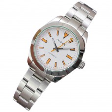 Parnis 40mm Dial Mechanical Men Watch Sapphire Crystal Stainless Steel Band Japan Automatic Self-Wind Men's Watches PAR88019