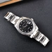 Parnis 39.5mm Black Dial Japan Movement Men's Watches Calendar Automatic Mechanical Men Wristwatch PAR88032