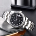 Parnis 39.5mm Black Dial Japan Movement Men's Watches Calendar Automatic Mechanical Men Wristwatch PAR88032