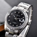 Parnis 39.5mm Black Dial Japan Movement Men's Watches Calendar Automatic Mechanical Men Wristwatch PAR88032