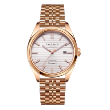 Parnis 40mm Gold Case Mechanical Automatic Japan Movement Top Brand Luxury Sapphire Crystal Mens Watch PAR06009