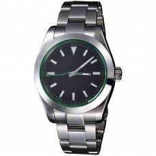 Parnis 40mm Sapphire Glass Black Dial Milgauss Style Automatic Men's Watch PAR51024